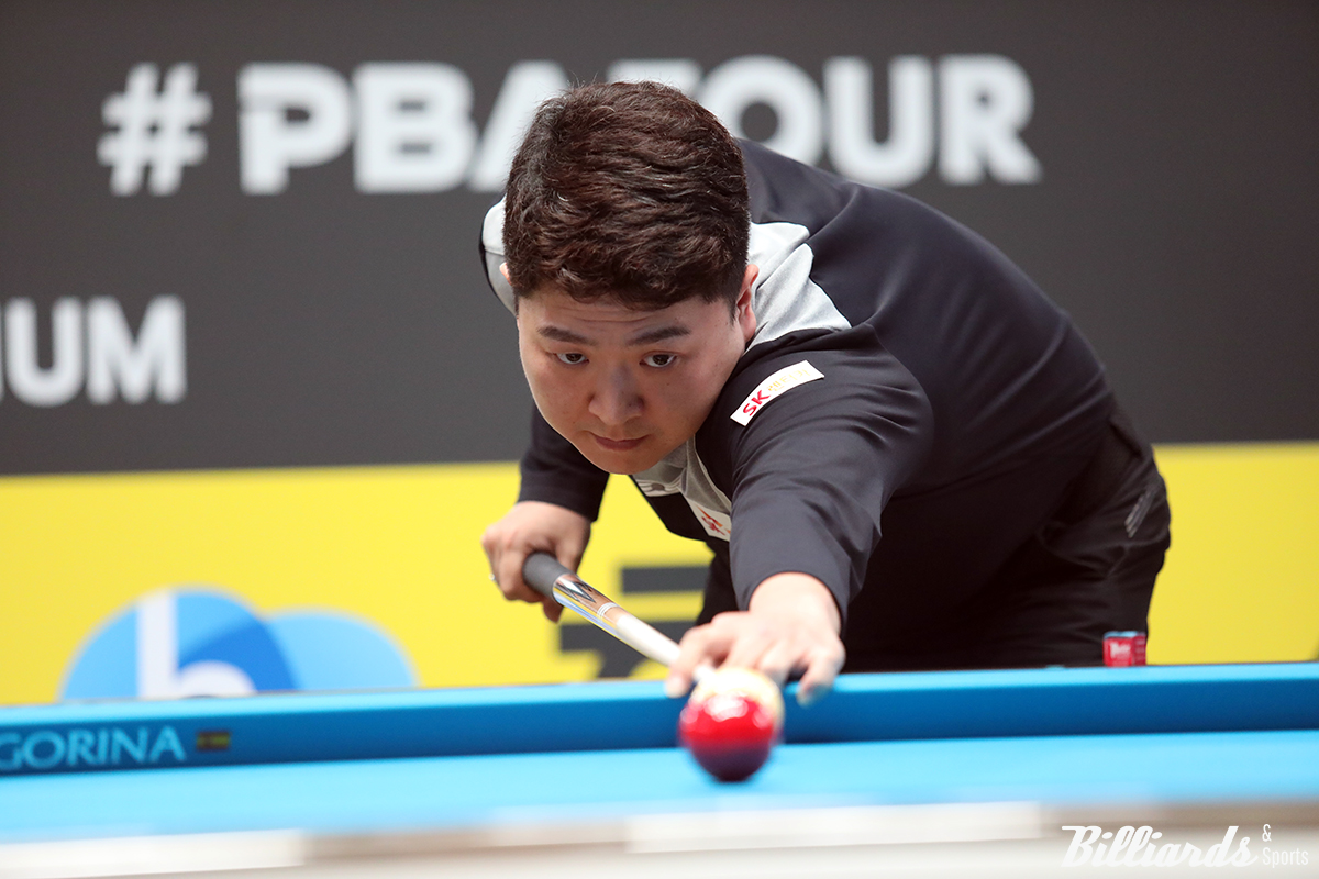 32강전에서 고상운과 맞붙는 조건휘(SK렌터카).