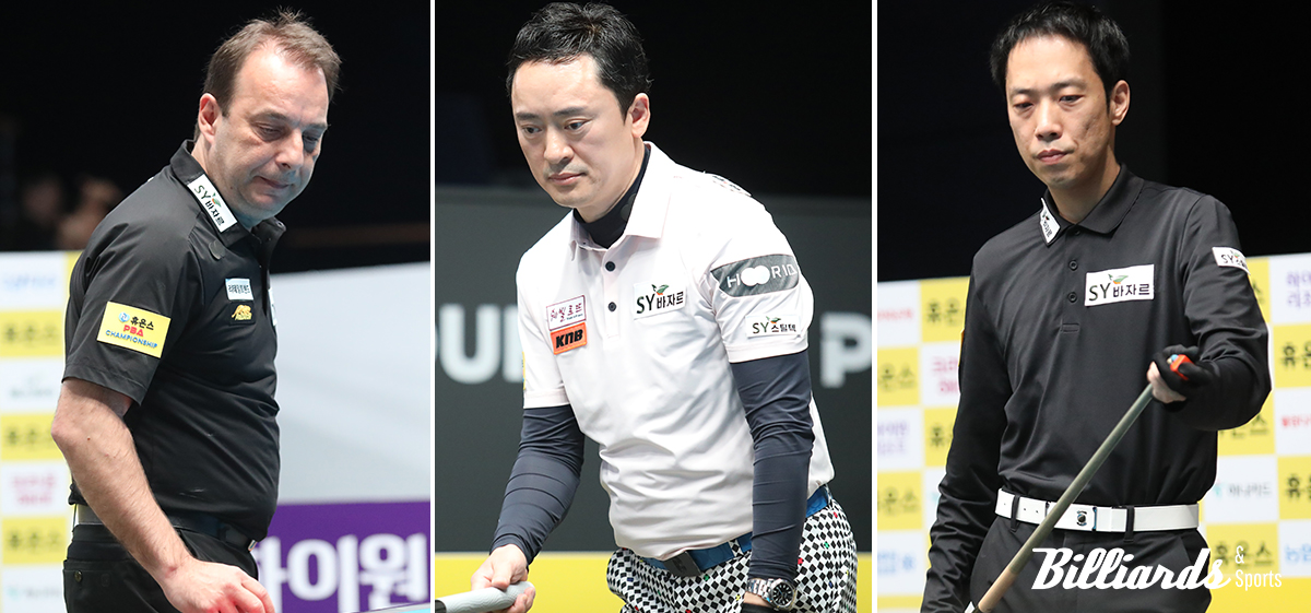 '에스와이 3인방' 다니엘 산체스-황득희-박인수. 사진=고양/이용휘 기자