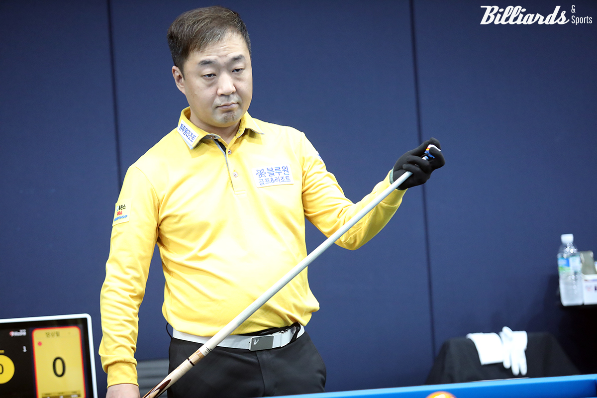 엄상필은 1세트에서 6점, 7점, 2세트에서는 9점, 3세트 6점, 4세트 5점, 6점 등 중장타를 연이어 터트려 승리를 거뒀다.