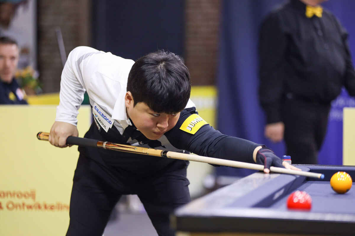 이번 대회 후 한국 선수 중 역대 두 번째로 세계랭킹 1위에 오른 한국의 조명우(실크로드시앤티-서울시청).