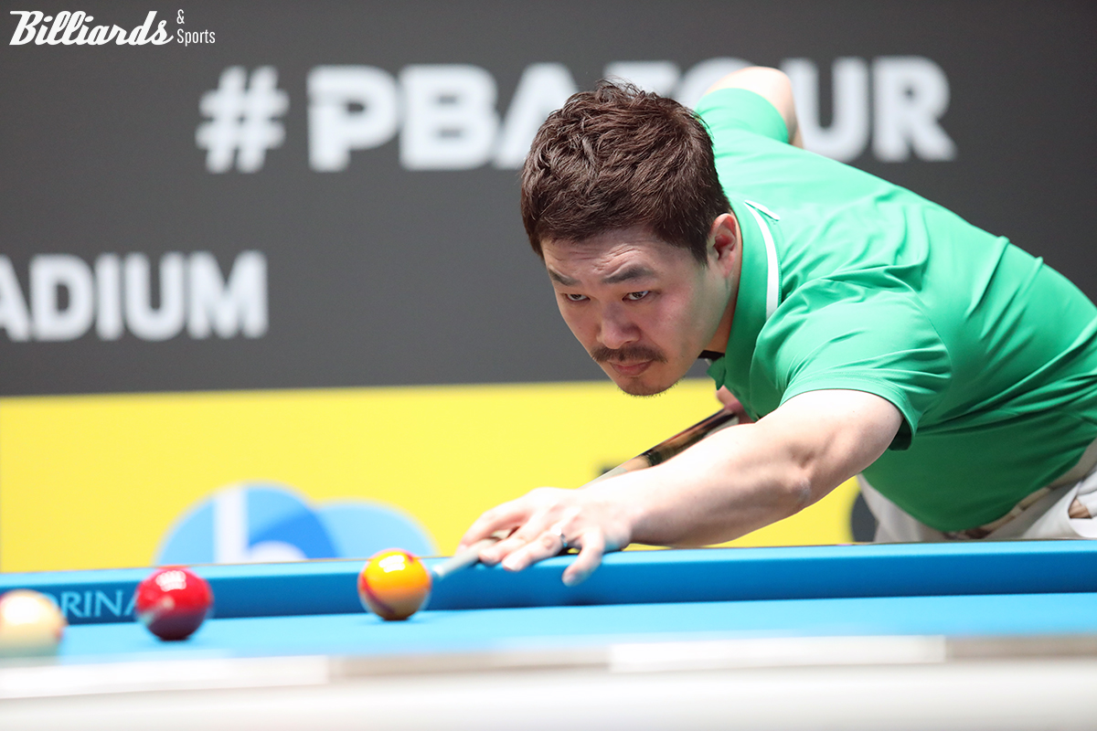 이상용은 1세트에서 사파타보다 먼저 적응을 마쳤고, 2세트 10:14에서 단 한 번의 찬스를 살려 끝내기 5점타로 승리, 세트스코어 2-0으로 앞서며 사파타를 서서히 침몰시켰다.