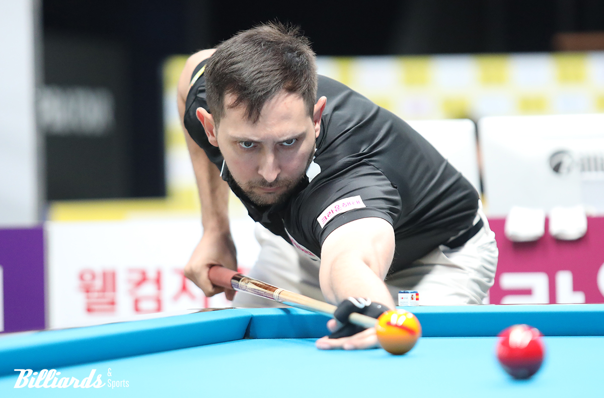 엄상필을 꺾고 4강 자리를 차지한 다비드 마르티네스. 사진=고양/이용휘 기자