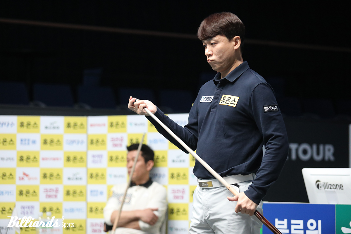 5세트에서 박광열을 물리친 최성원은 4강에 오르며 프로 첫 승 이후 연승 행진을 벌였다. 사진=고양/이용휘 기자