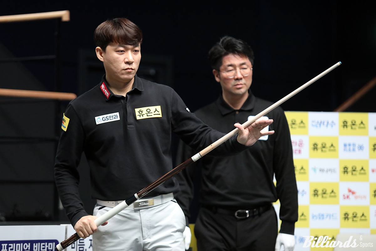 '승부사' 최성원(휴온스)이 5번째 출전만에 프로당구(PBA) 투어 제패에 나선다.   사진=고양/김민영 기자