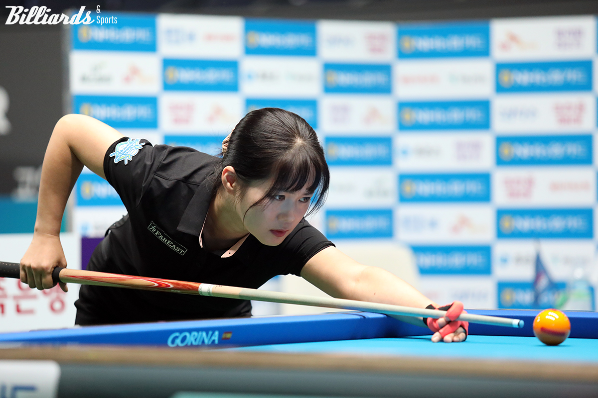 이신영을 상대로 막판 역전까지 성공했던 김정미는 아쉽게 후반 두 차례 공격에 실패하면서 패했다.