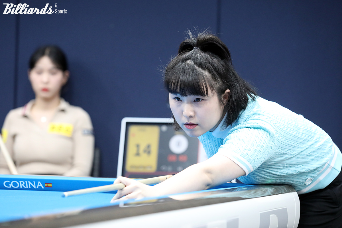 4일 오전 11시에 시작하는 PQ에서 한지은과 대결하는 이다정. 지난 4차와 5차 투어에서 이다정은 2회 연속 64강까지 올라갔다.