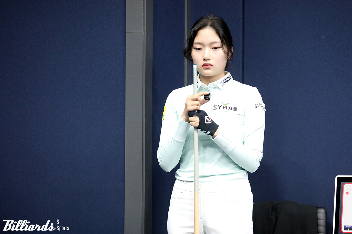 한지은은 지난 3차 투어에서 8강에 오른 뒤 4차(64강), 5차(128강-PQ) 투어 모두 부진했으나 이번 6차 투어 첫 경기를 여유 있게 통과하면서 또 한 번 활약이 기대되고 있다.