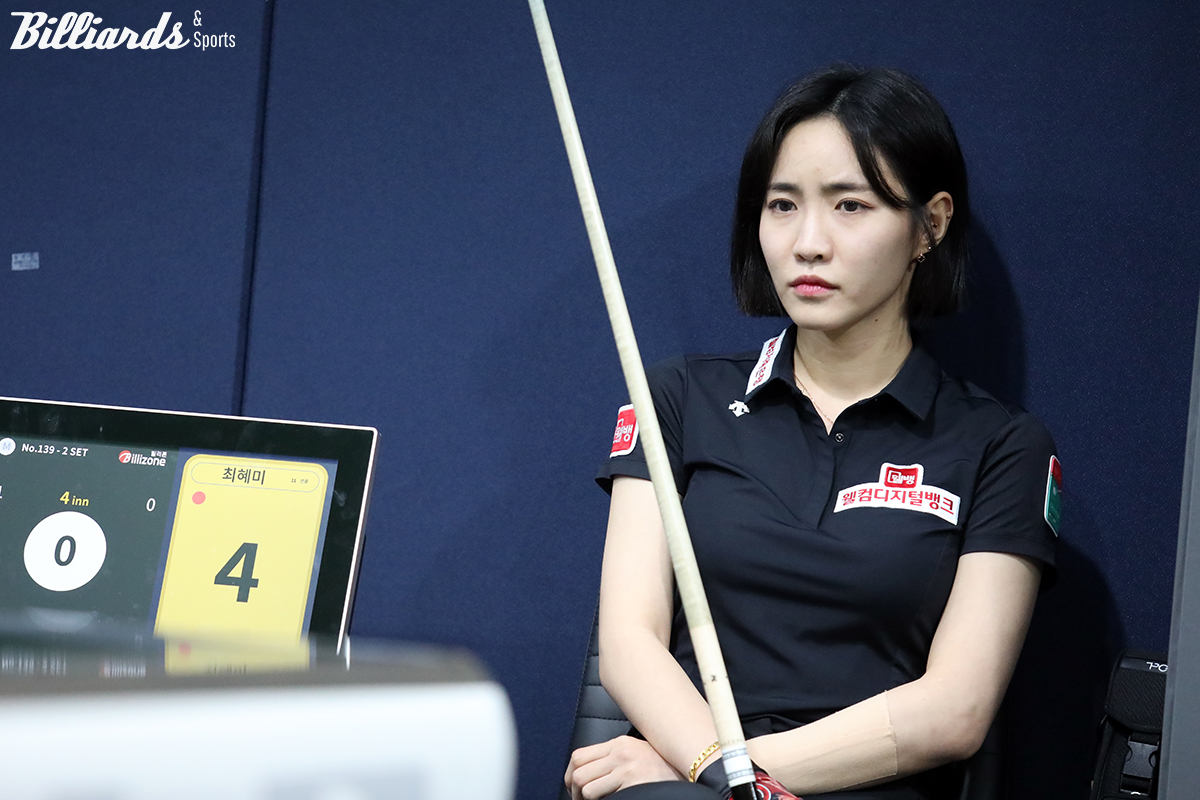 최혜미(웰컴저축은행)는 이번 시즌에 세 차례 32강에 진출하며 16강 진출에 도전했지만, 아직 한 번도 고비를 넘지 못했다. 