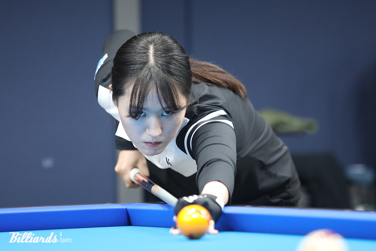 한지은과 장가연에 이어 애버리지 1.136을 기록하고 전체 순위 3위로 PPQ 라운드를 통과한 임혜원. 사진=고양/김민영 기자