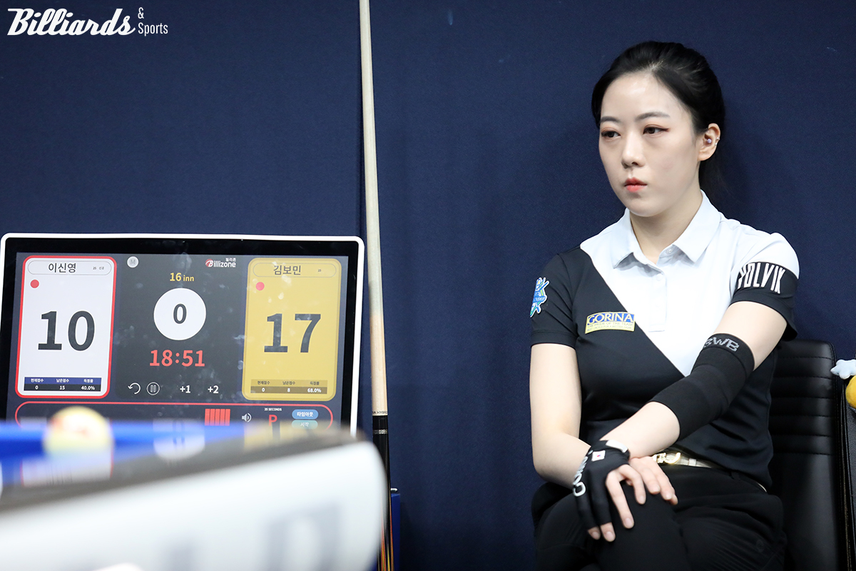 김보민은 지난 3차 투어에 이어 6차 투어에서 시즌 두 번째 64강 진출에 성공했다. 