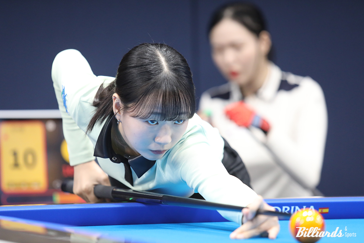 허지연을 꺾고 64강에 진출한 전어람. 사진=고양/이용휘 기자