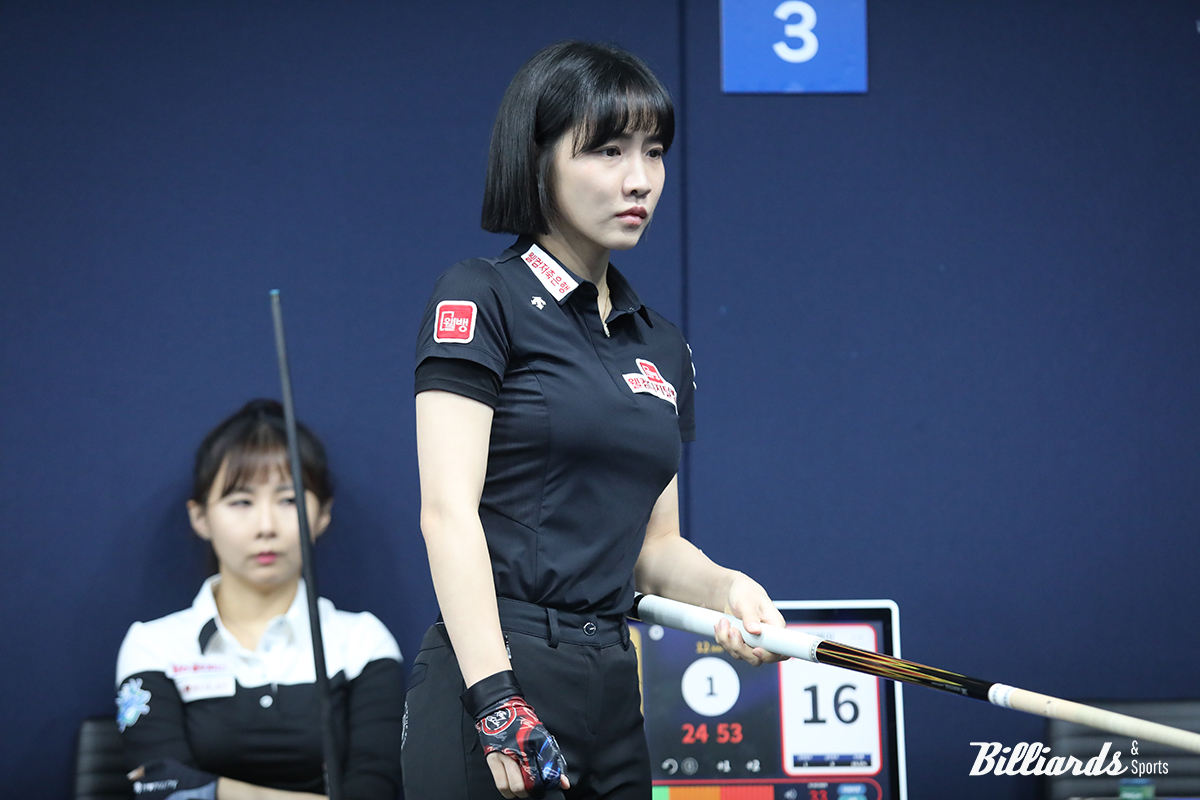 애버리지 1.136을 기록하며 64강에 오른 최혜미. 사진=고양/이용휘 기자