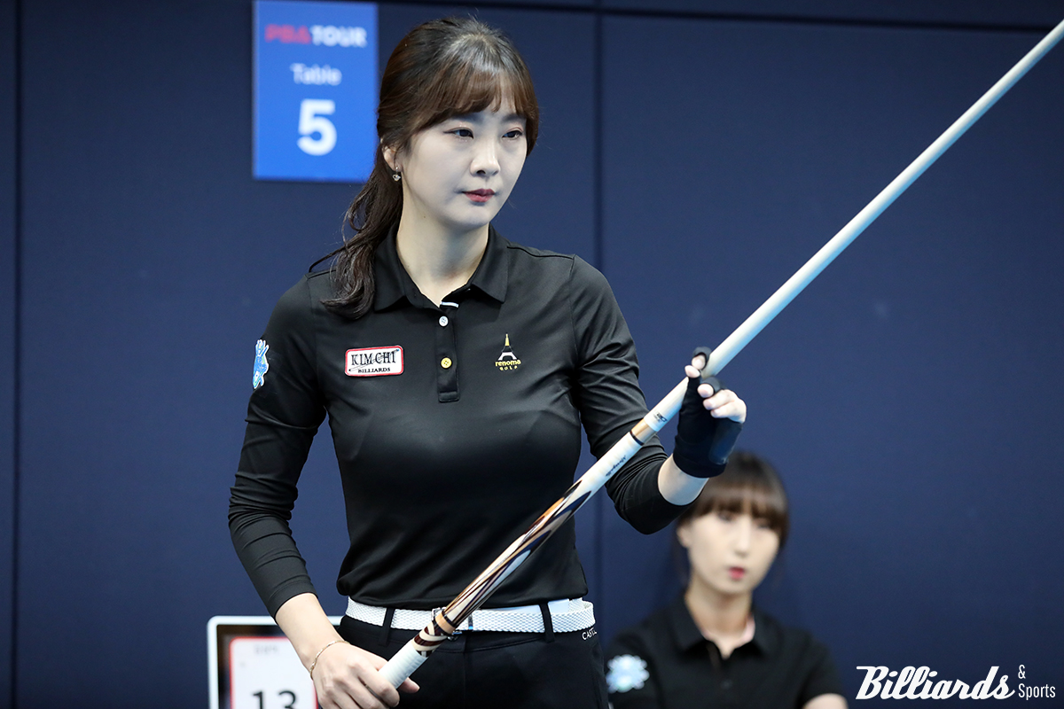 한지은과 32강에서 맞붙는 '5차 투어 준우승자' 김상아.