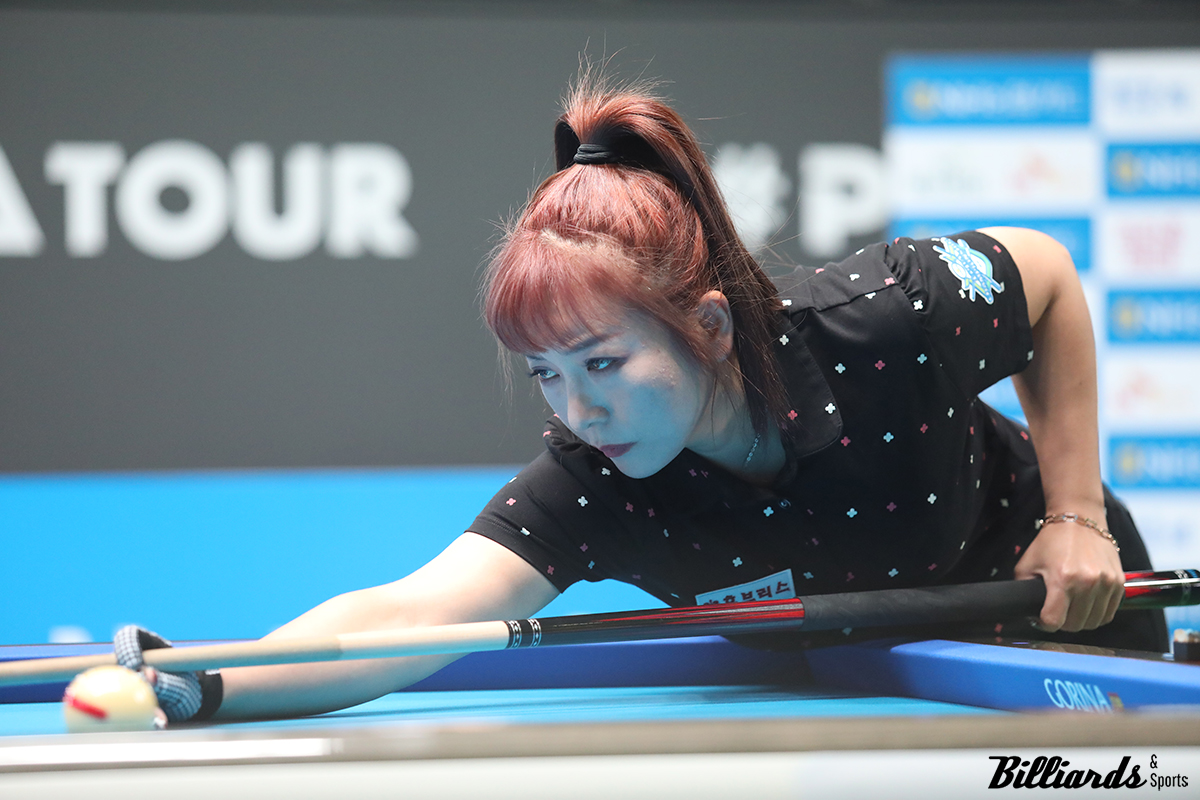 스롱 피아비를 꺾고 32강에 오른 원은정. 사진=고양/이용휘 기자