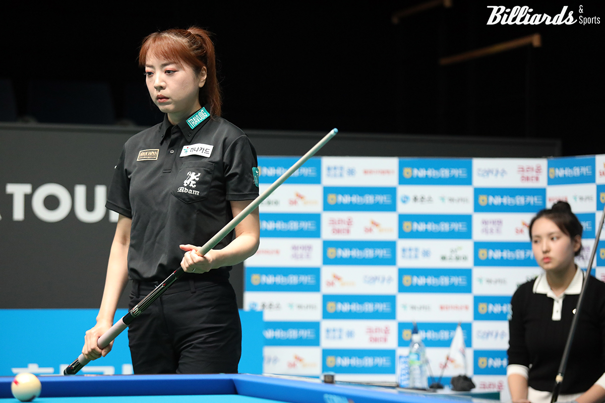 사카이 아야코(하나카드)는 김지연C를 하이런 1점 차로 꺾고 올라와 장가연과 16강 진출을 다툰다.