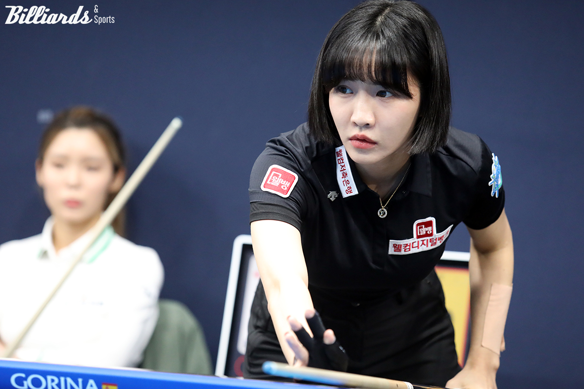 최혜미는 경기 시간 50분 내내 이우경(에스와이)과 엎치락뒤치락 치열한 승부 끝에 하이런 1점 차로 승리를 거뒀다.