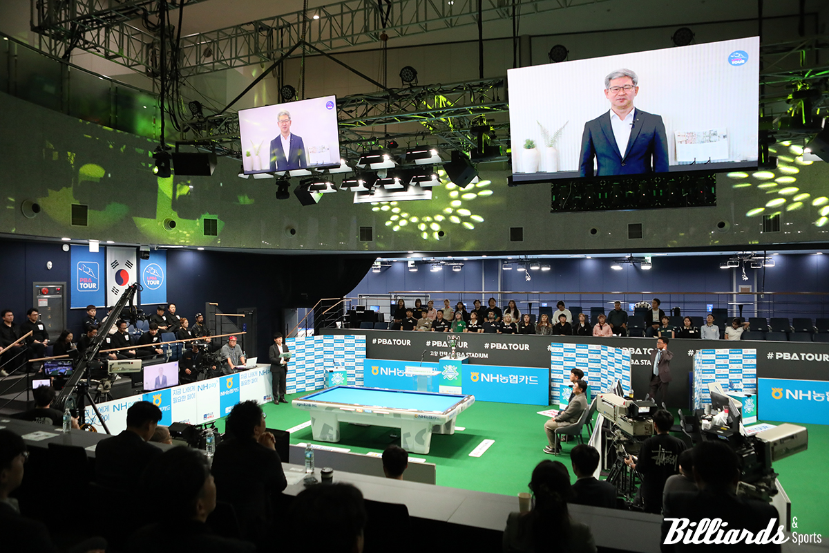 'NH농협카드 LPBA 챔피언십'이 6일 개막식을 갖고 본격적인 출발을 알렸다. 사진=고양/김민영 기자