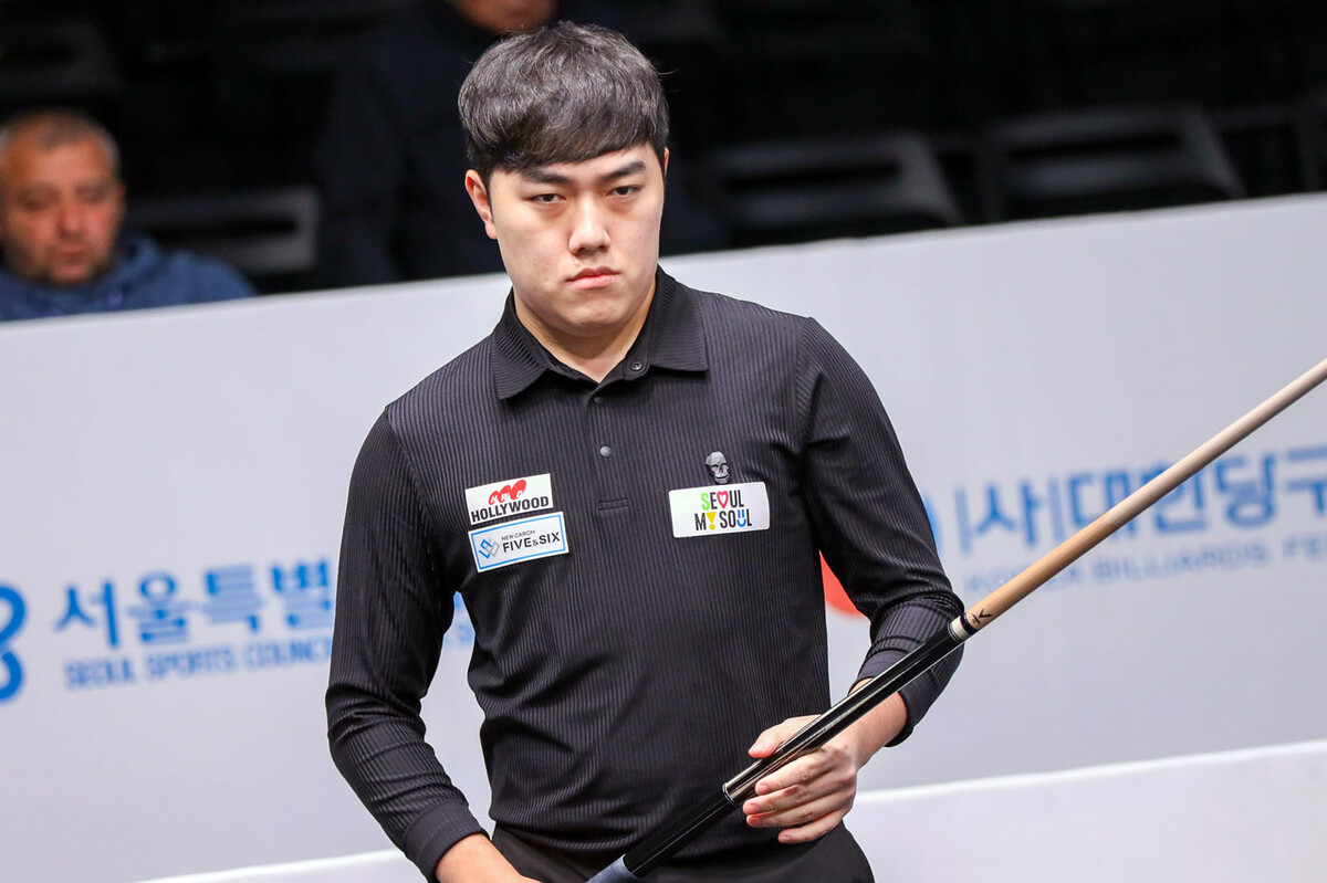 김준태(경북체육회)는 첫 경기에서 톨가한 키라즈(튀르키예) 16이닝 만에 40:33으로 꺾었다. 다음 경기에서 클루망과 맞붙는다.