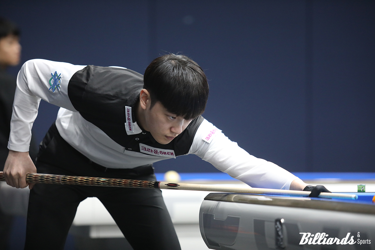 지난 시즌 프로당구 3부 챌린지 투어에서 우승을 차지하며 자력으로 1부 투어로 승격된 김태관. 사진=고양/김민영 기자