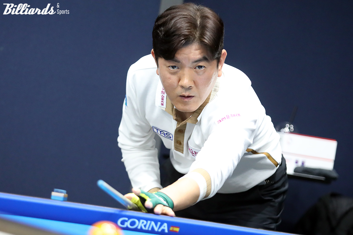 32강에 진출한 김재근(크라운해태). 