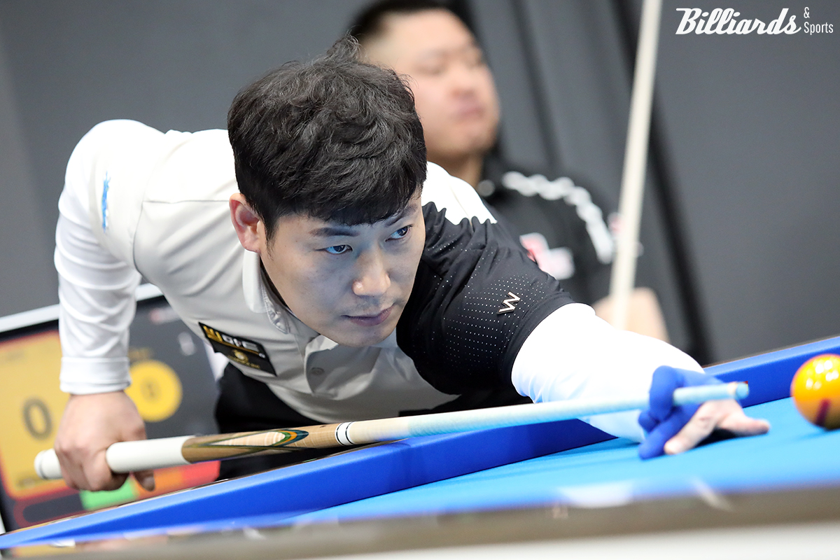 32강에서 강인수와 맞붙는 노병찬. 