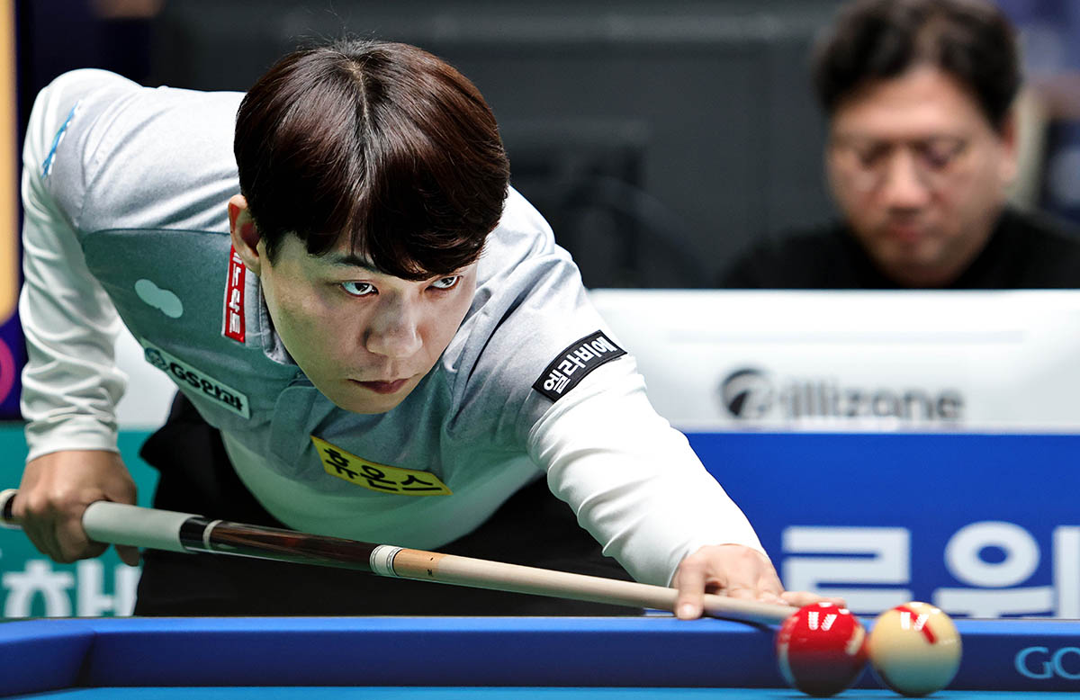 '승부사' 최성원(휴온스)은 정경섭과 세트스코어 2-2의 접전 끝에 마지막 5세트를 7-4 연속타에 힘입어 11:7(2이닝)로 승리하며 극적으로 16강에 합류했다.