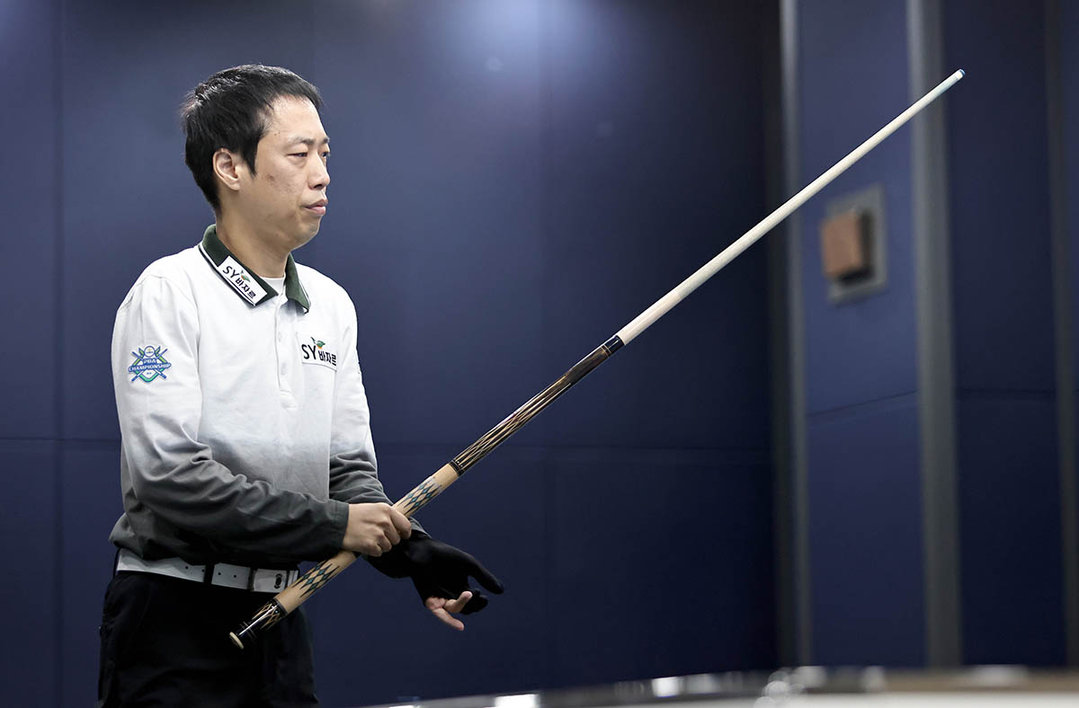 박인수(에스와이)는 응우옌꾸옥응우옌과 16강에서 맞붙는다.