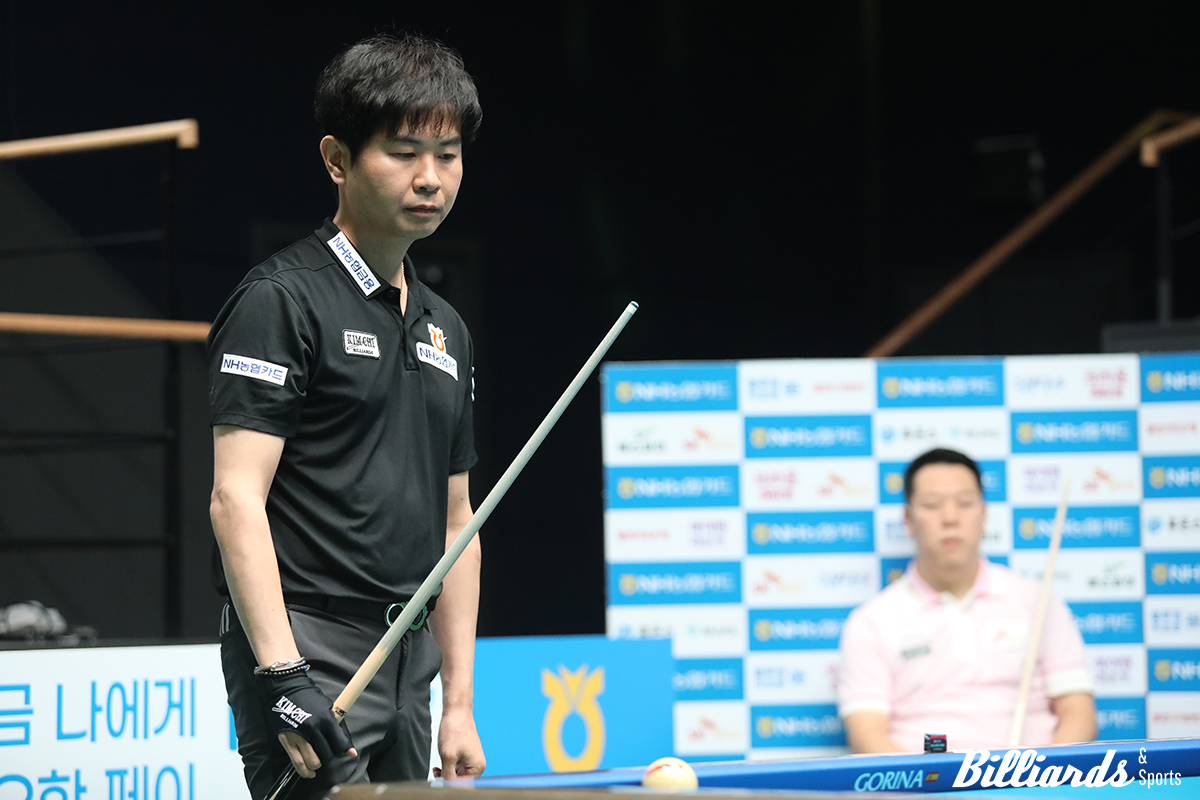 강동궁을 16강에서 꺾고 8강에 오른 김현우. 사진=고양/이용휘 기자