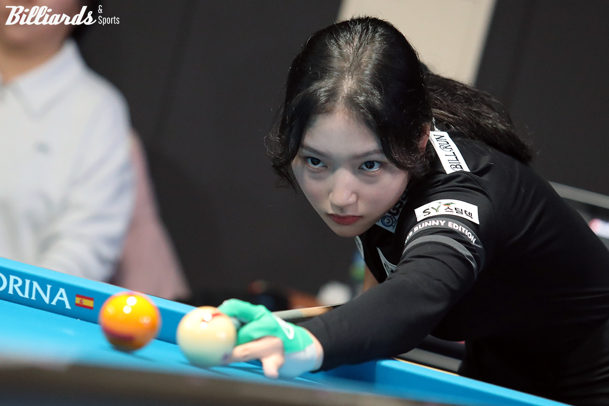 하이런 10점을 올리며 정은영을 제압한 한지은(에스와이).