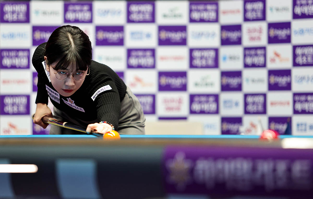 애버리지 1.222로 32강전을 승리한 이미래(하이원리조트)는 16강에서 임정숙과 8강행을 놓고 대결한다.