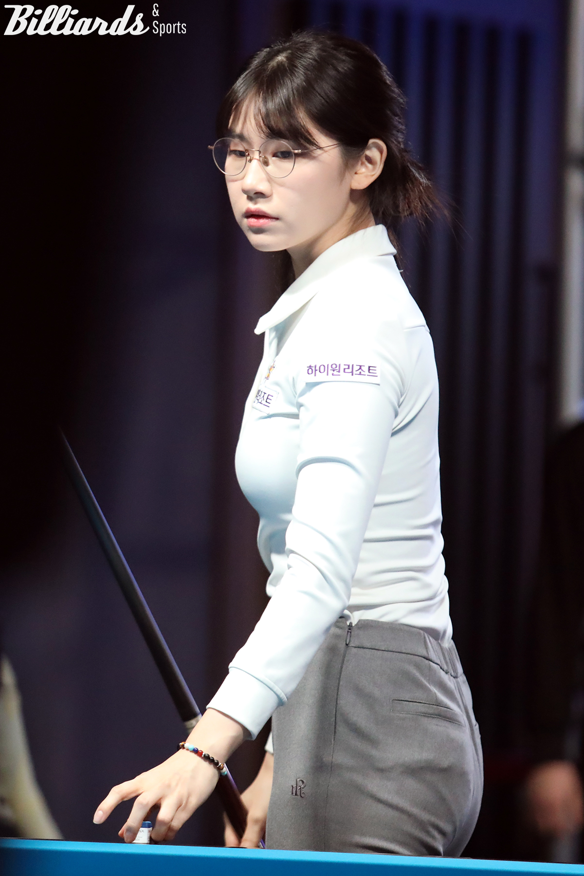 이미래는 임정숙을 2점 차로 따돌리고 8강에 진출했다.