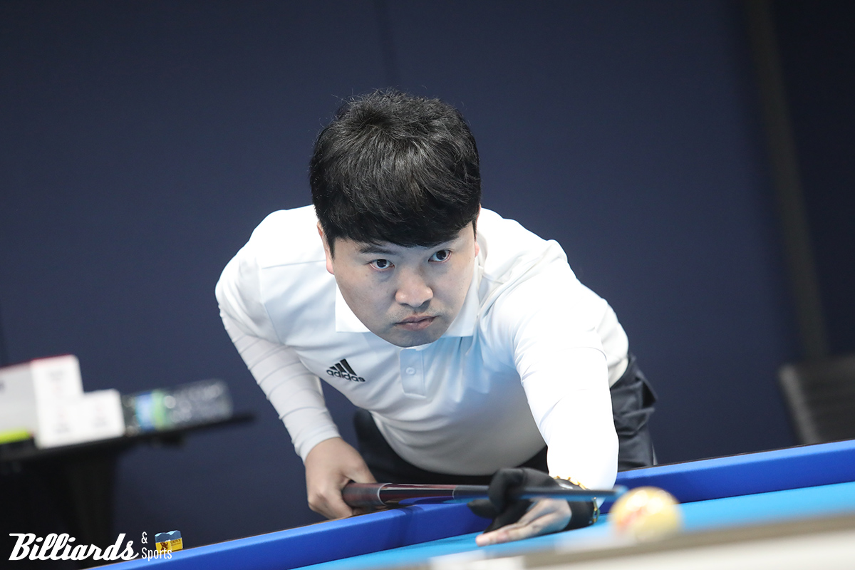 김영원과 결승에서 맞붙는 원호수. '1차전 우승자' 원호수는 서성원을 세트스코어 3-0으로 제압하고 시즌 두 번째 결승에 올랐다.