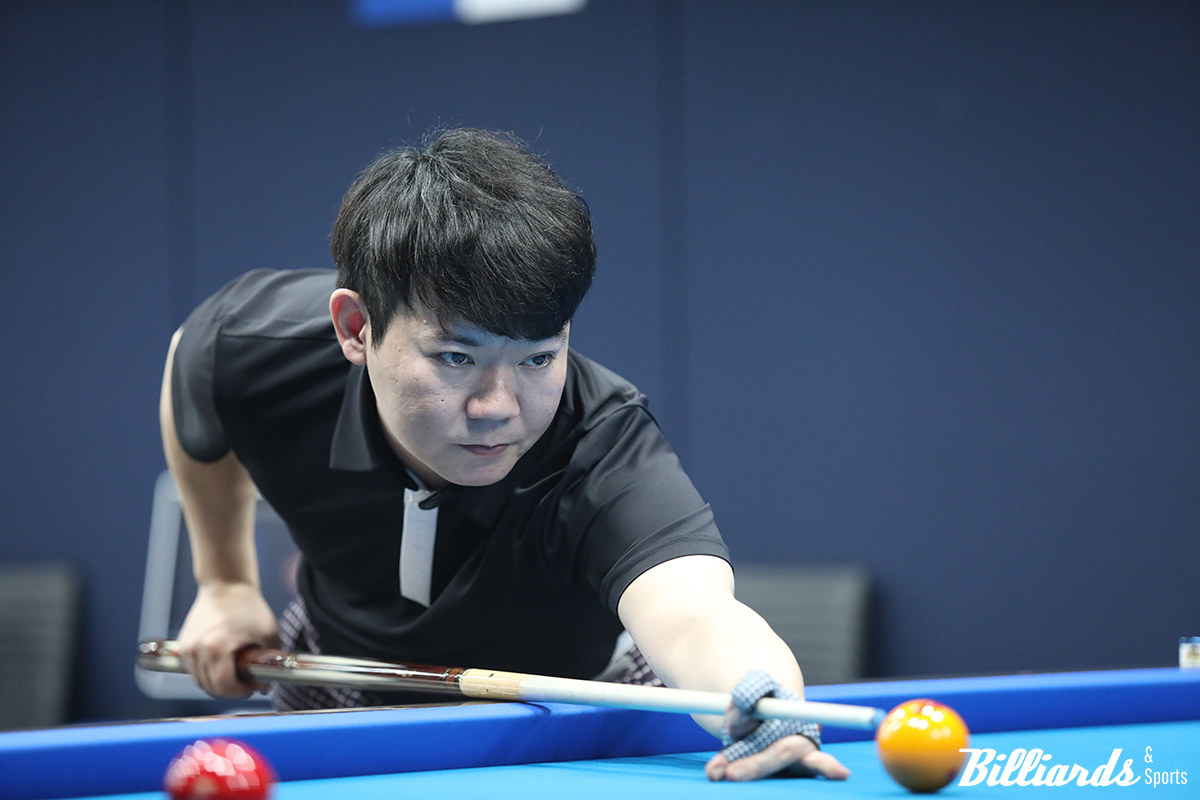 우상엽을 꺾고 결승에 오른 최한솔.