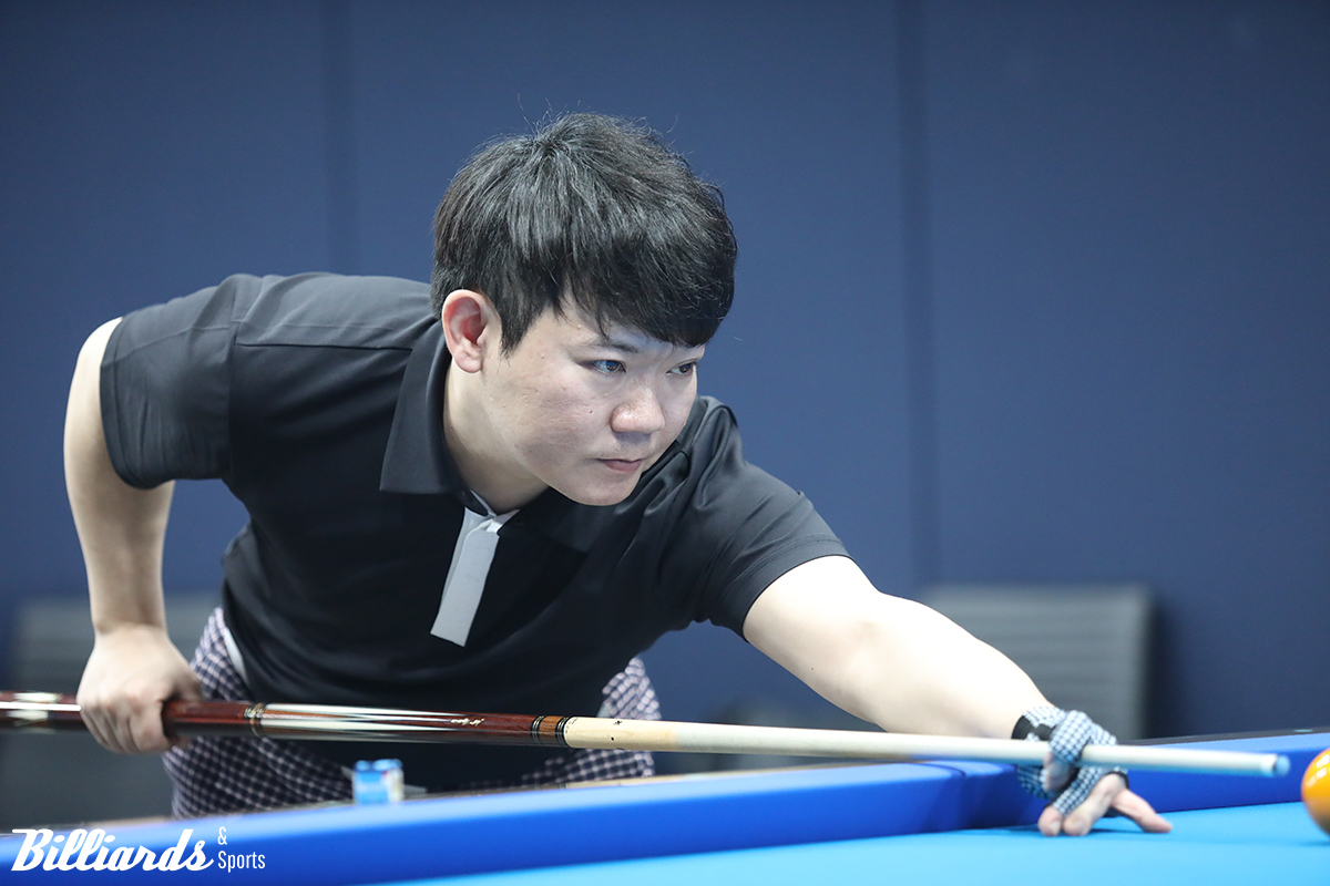 9년 간의 당구 선수 경력 중 첫 결승에 올라 첫 우승을 차지한 최한솔.