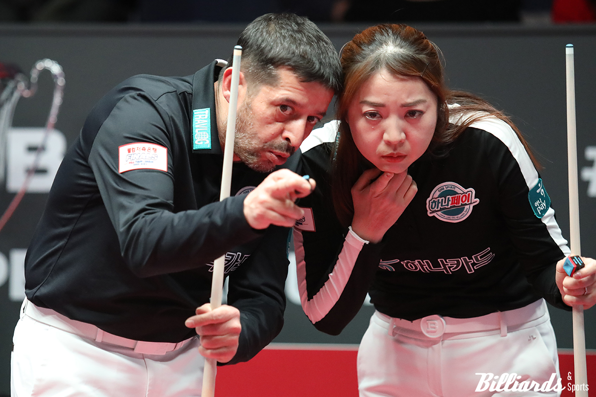 "사카이의 스타일을 잘 알고 있었기 때문에 그 길을 같이 보고 최대한 쉬운 길로 설명해 주려고 노력했다" 포스트시즌 동안 사카이 아야코와 4세트에서 무려 10승 2패를 기록한 초클루.