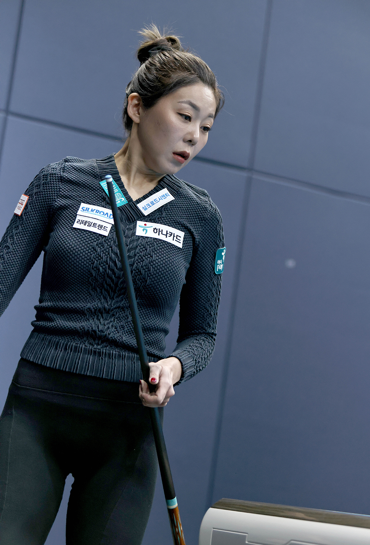 '당구 여제' 김가영(하나카드)이 최연주에게 세트스코어 2-1로 역전승을 거두고 16강에 진출했다.  PBA 제공