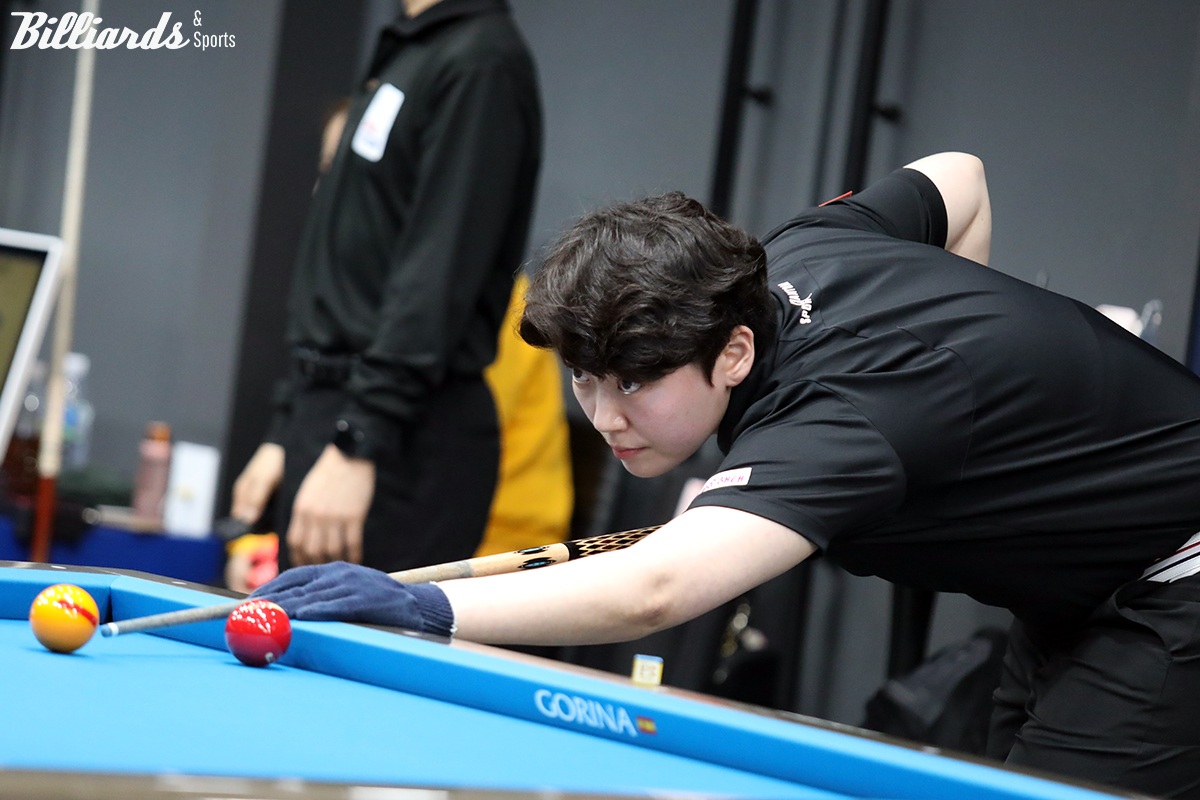 16강에 진출한 백민주(크라운해태). 사진=고양/김민영 기자