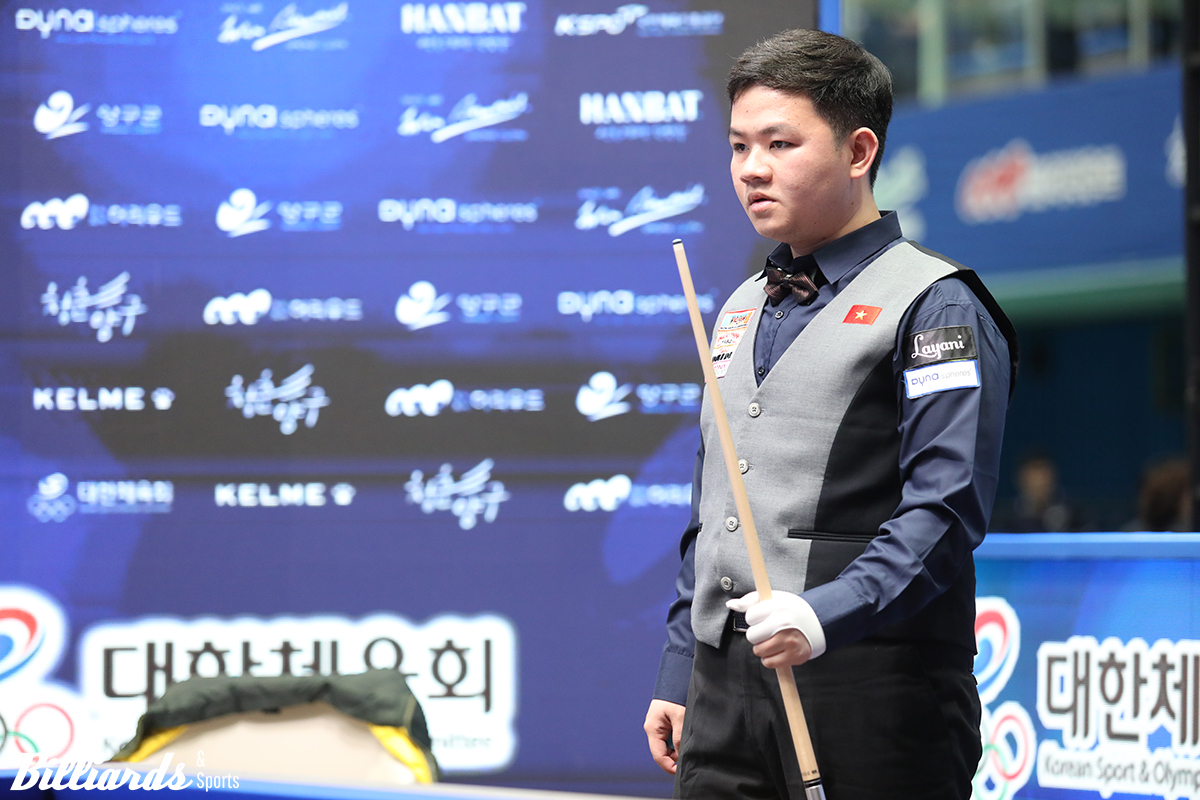 베트남의 바오프엉빈도 3전 전승을 거두고 본선 16강에 진출했다.