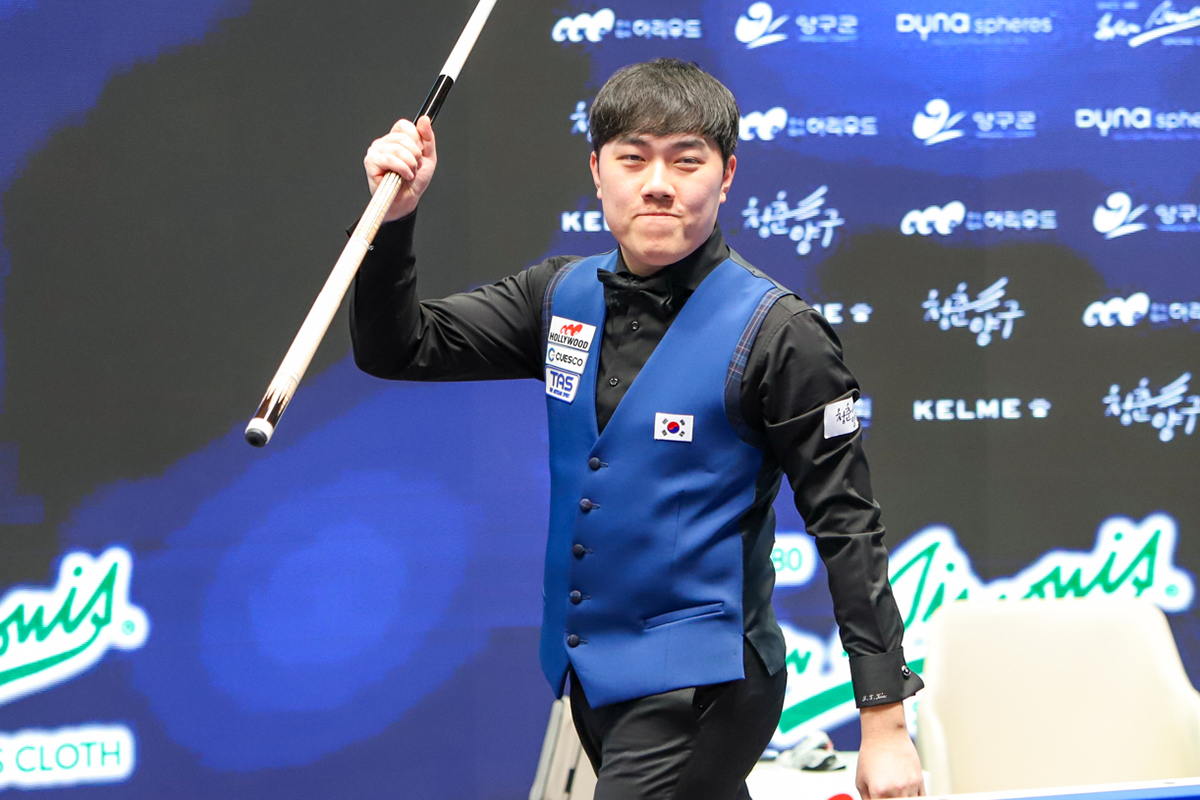 우승을 확신하는 김준태.