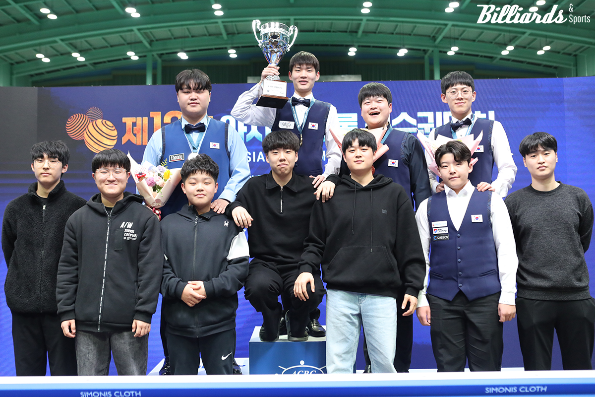 U-22에 출전한 한국 선수들과 입상자들.