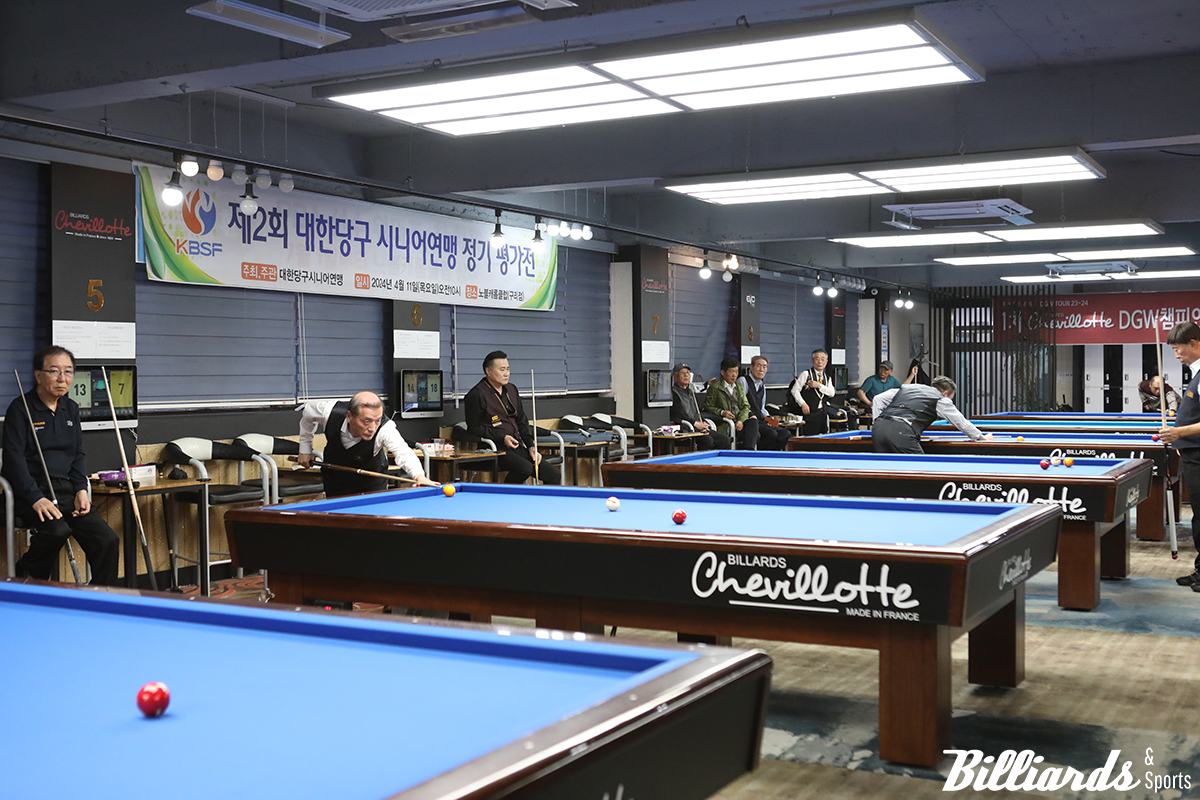 2024년 제2회 대한당구시니어연맹 정기평가전