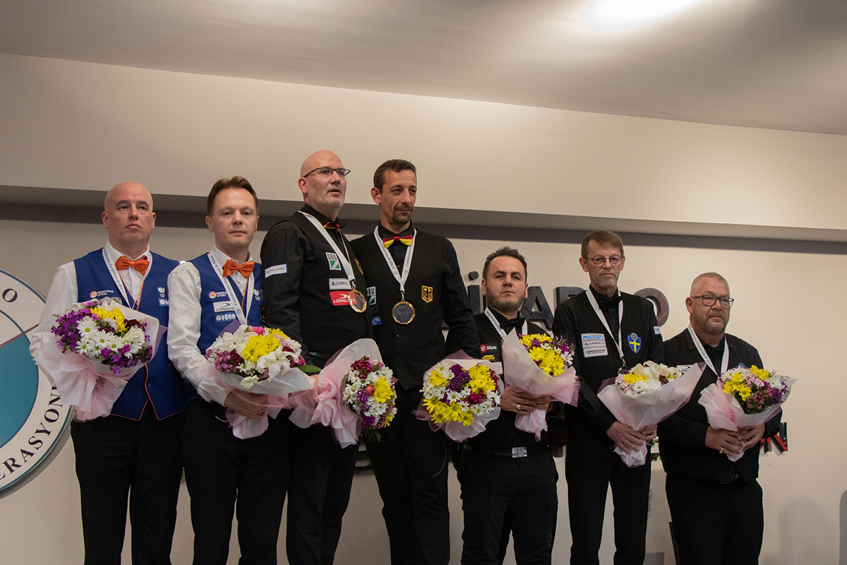 단체전 시상식. 