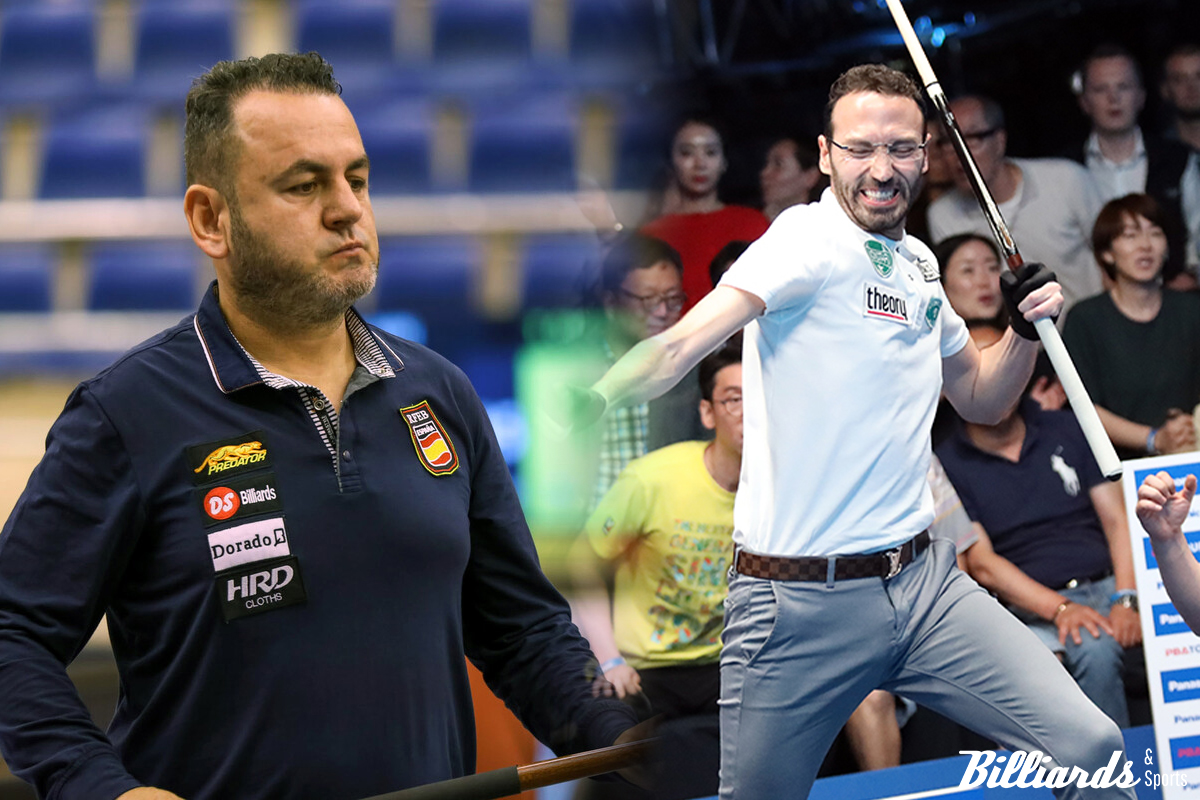 PBA 투어 원년 멤버였던 로빈슨 모랄레스(왼쪽)와 필리포스 카시도코스타스(오른쪽)가 PBA에 복귀를 신청했다. 사진=빌리어즈앤스포츠 DB