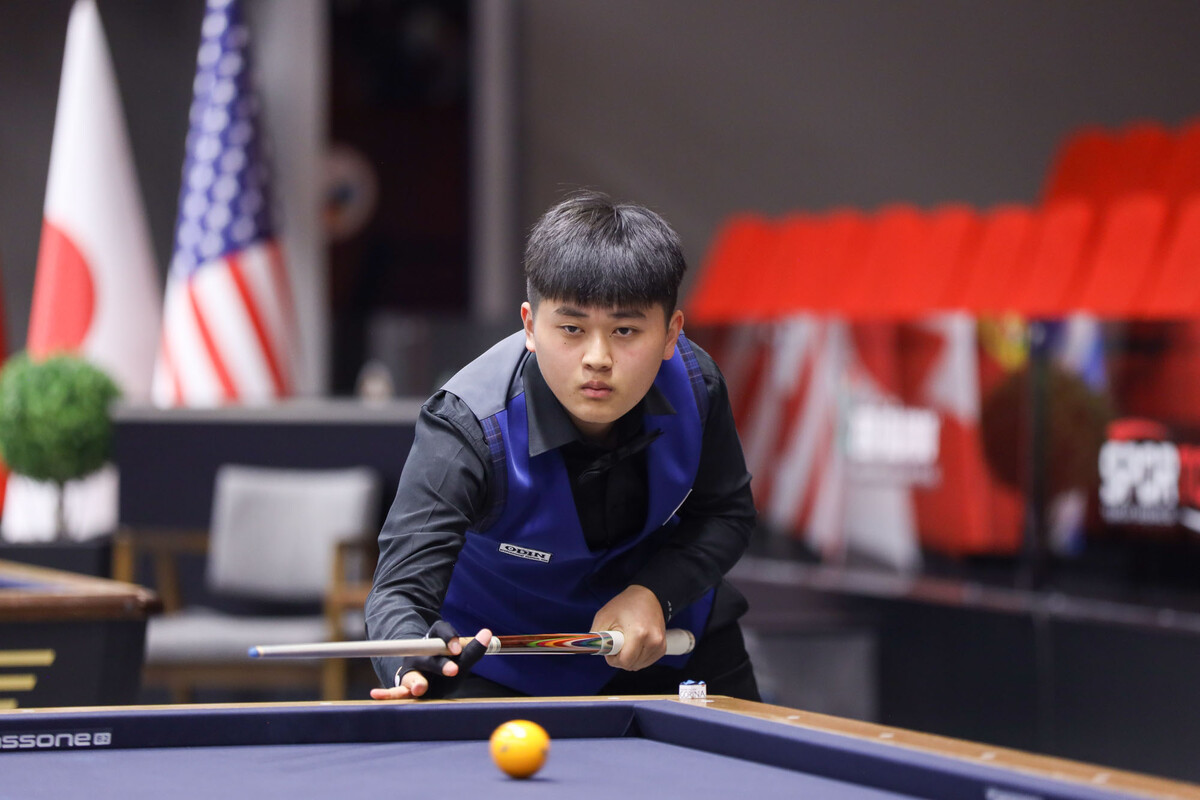 '2023 세계주니어3쿠션선수권대회' 결승전 출전한 오명규.
