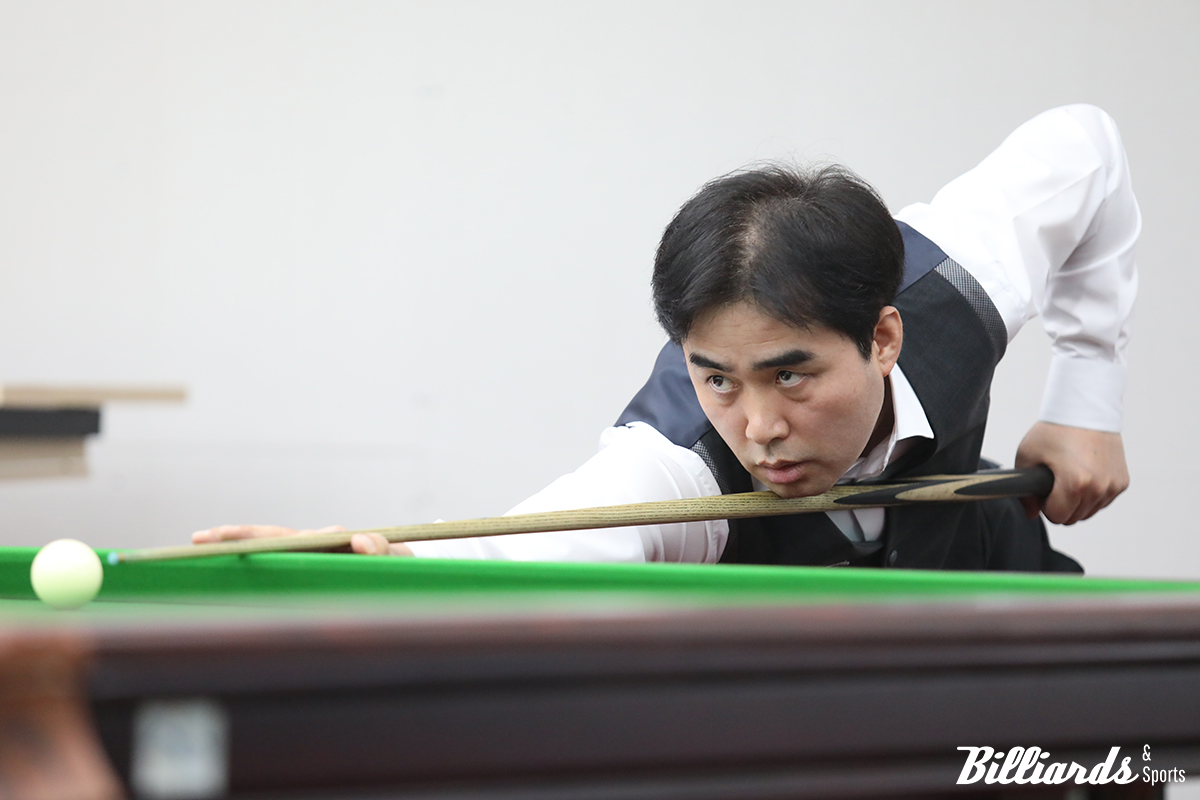 허세양와 결승전 대결 중인 황철호.