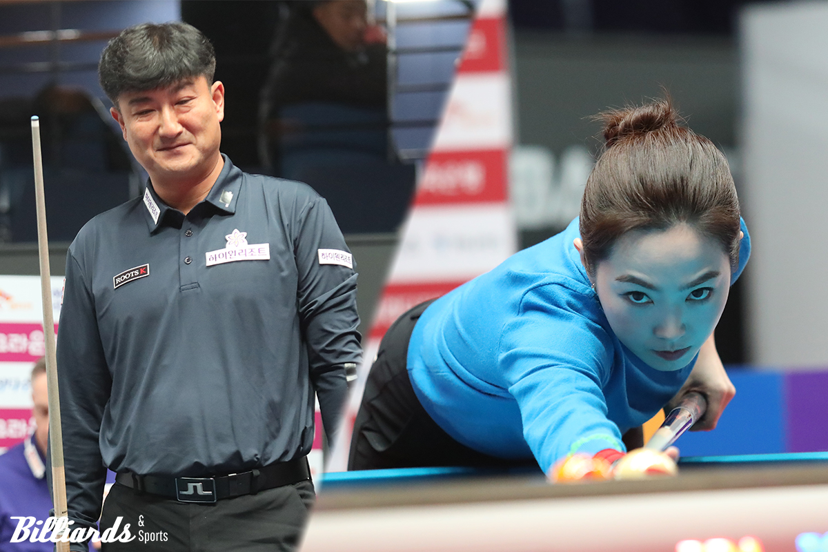 '돌아온' 이충복(좌)과 차유람(우)이 이번 PBA 팀리그 드래프트에서 다시 팀의 지명을 받을 수 있을지 팬들의 관심이 쏠리고 있다. 사진=빌리어즈앤스포츠 DB