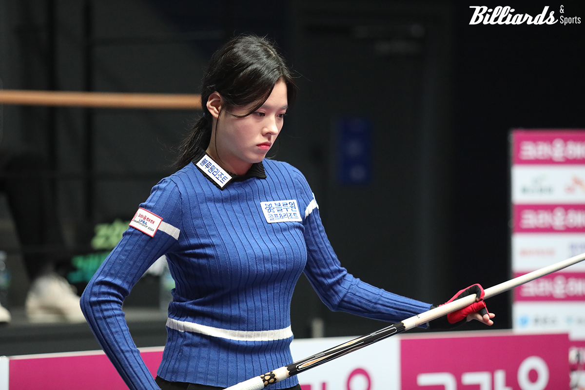 2023-24시즌 9차 투어에서 준결승에 진출한 서한솔. 사진=이용휘 기자