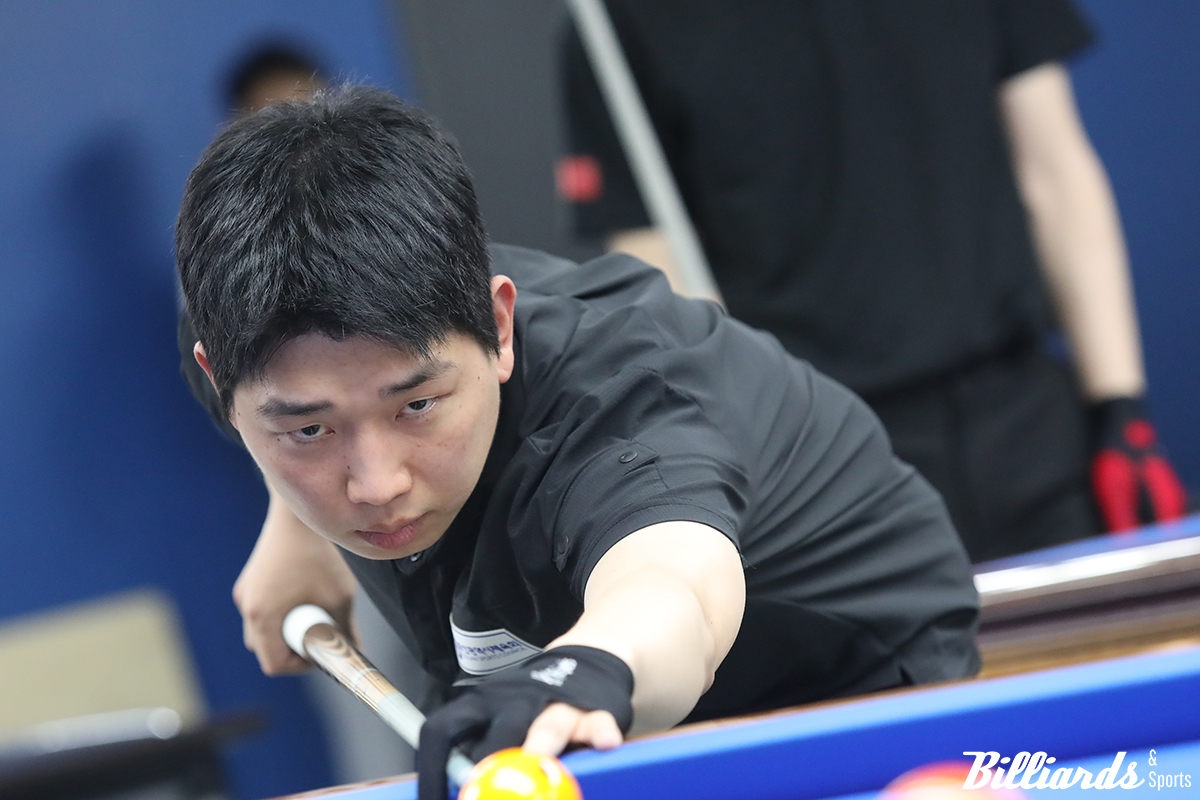 김민석이 결승에서 허정한에게 역전승을 거두고 첫 시도대항전에서 우승을 차지했다. 사진=천안/이용휘 기자