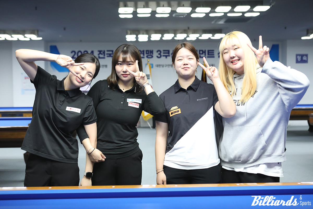 이번 '시도대항전'에 출전한 박정현(전남), 박세정(경북), 이유나(부산), 염희주(광주). 이중 박정현과 박세정, 이유나는 32강 본선에 올랐다.