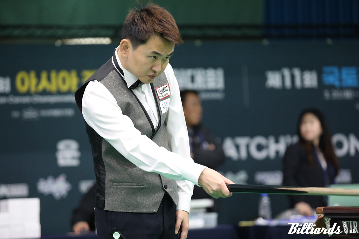 황용이 지난 2023년 3월 국토정중앙배 전국당구대회에서 잉글리시빌리어드 우승을 차지한 후 1년여 만에 다시 왕좌에 올랐다. 사진=빌리어즈앤스포츠 DB